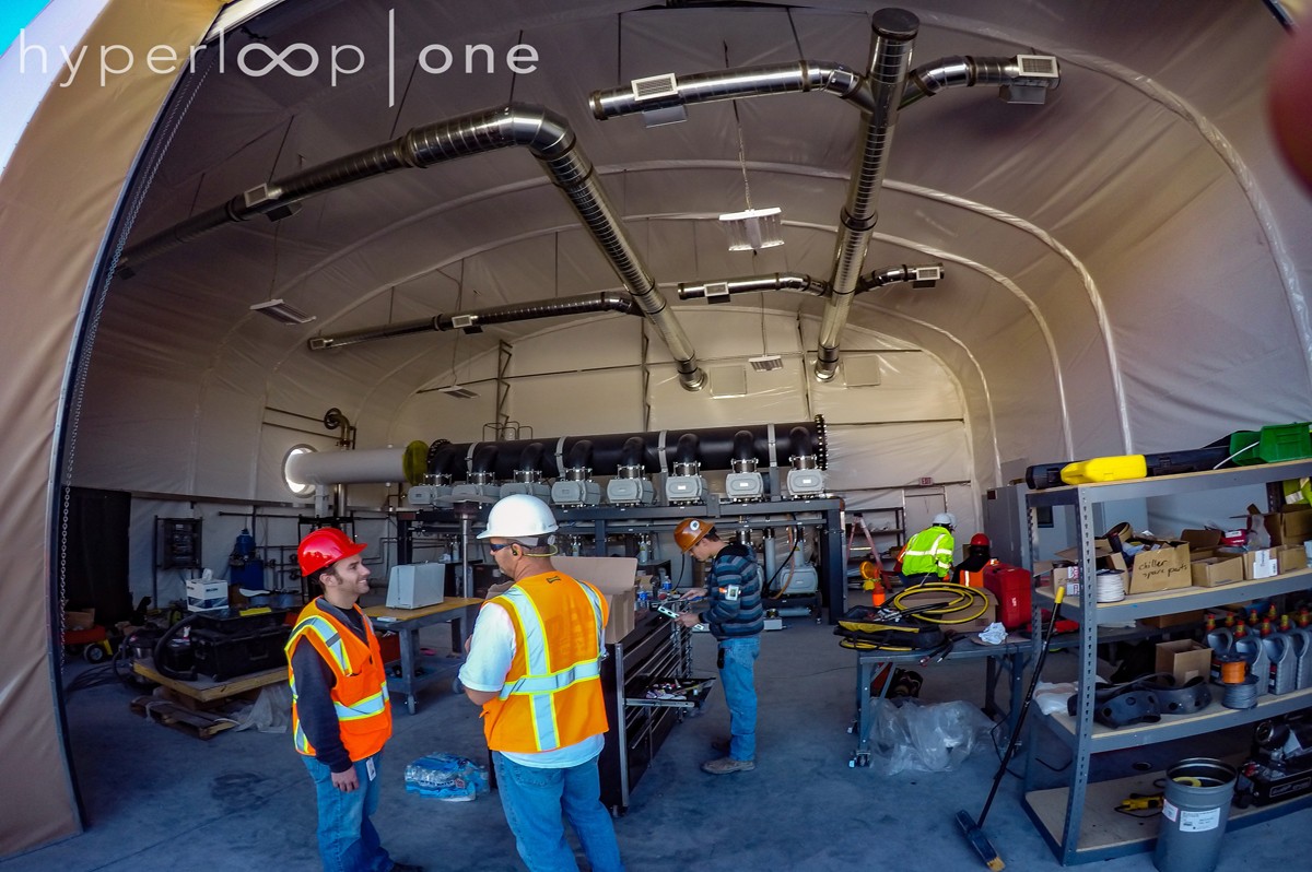 In pics: Hyperloop development site outside Las Vegas