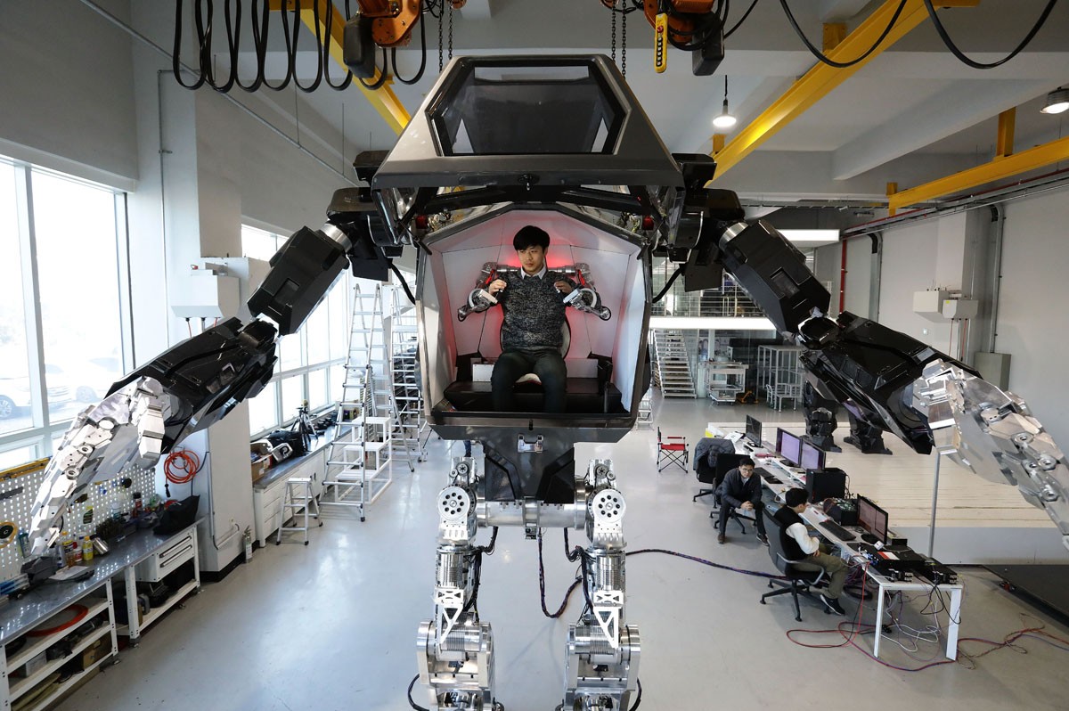 In pics: 'Transformer' robot in action