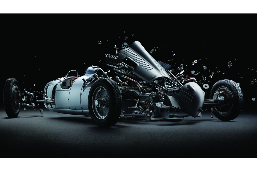 Disintegrating II: Exploded sport cars in '3D'