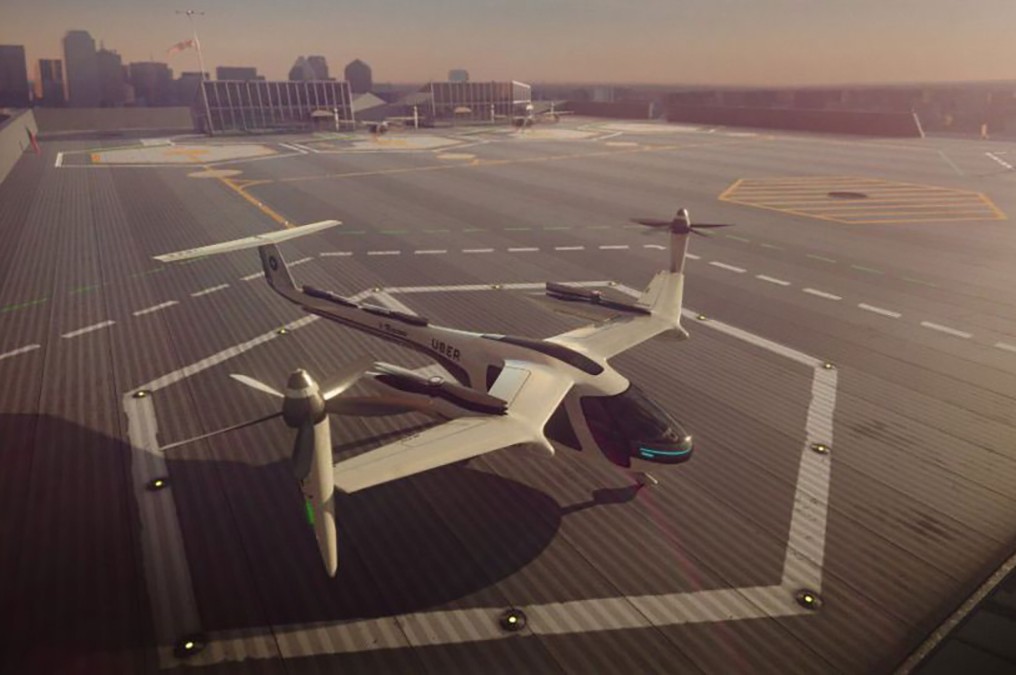 Check out Uber's 'flying car'