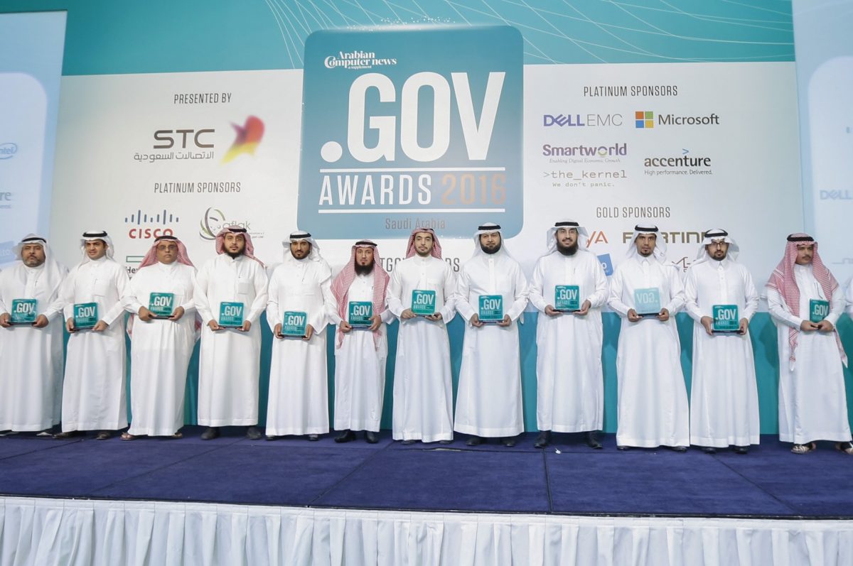 The Winners - .GOV Awards Saudi Arabia 2016