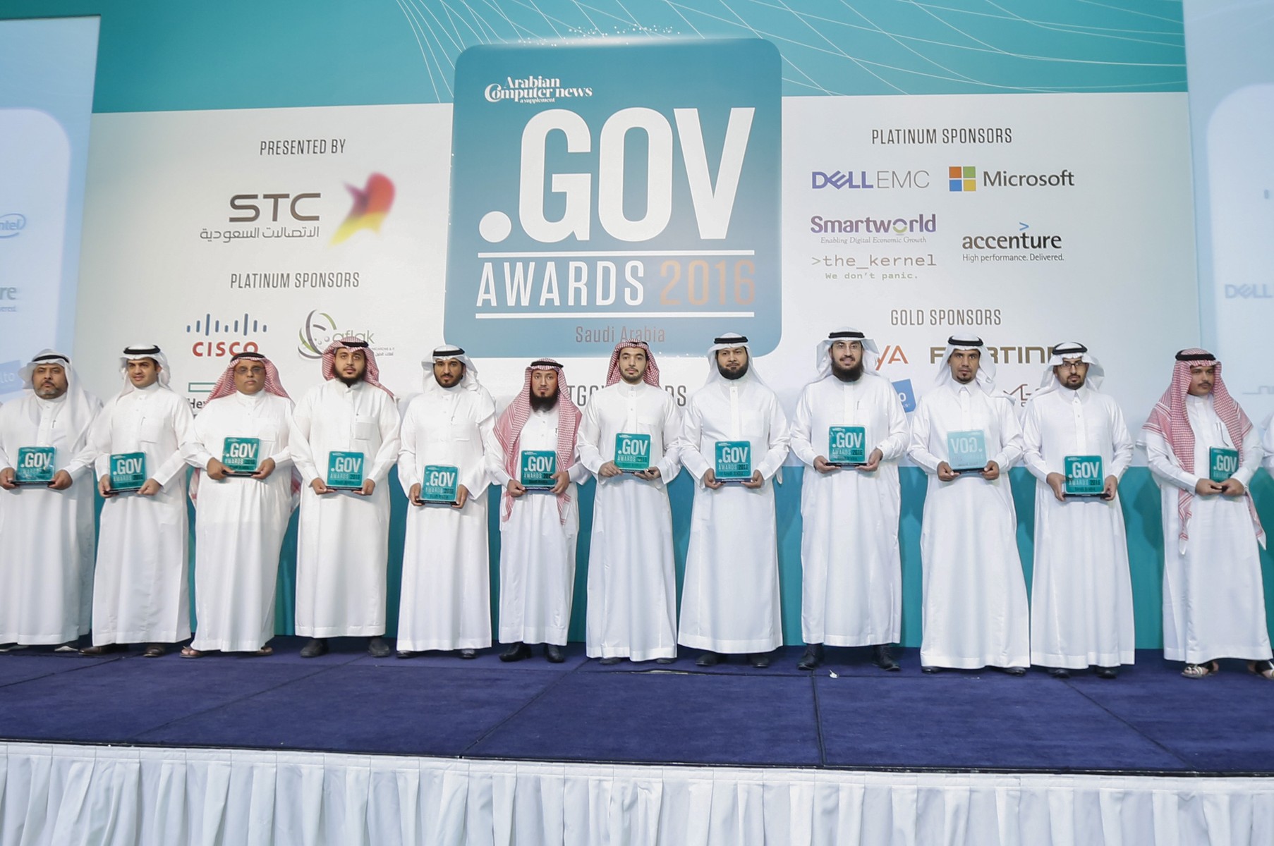 The Winners - .GOV Awards Saudi Arabia 2016