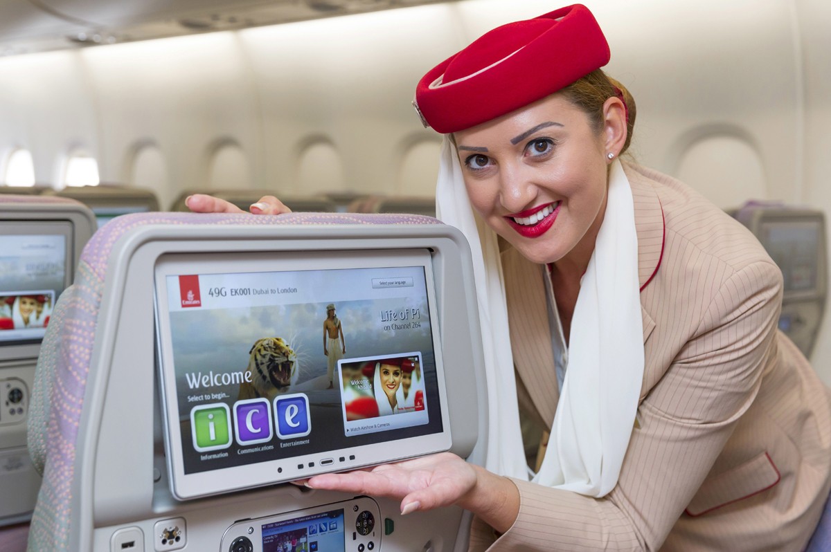 Sky's the limit: Emirates' new entertainment systems