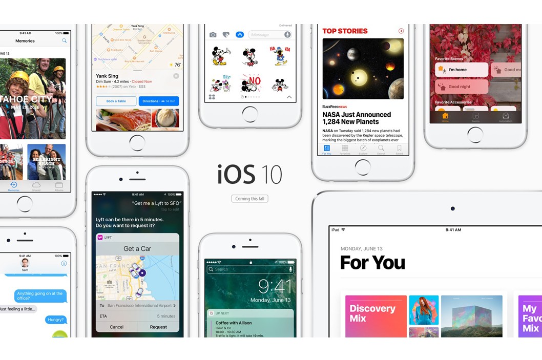 In pics: Apple iOS 10