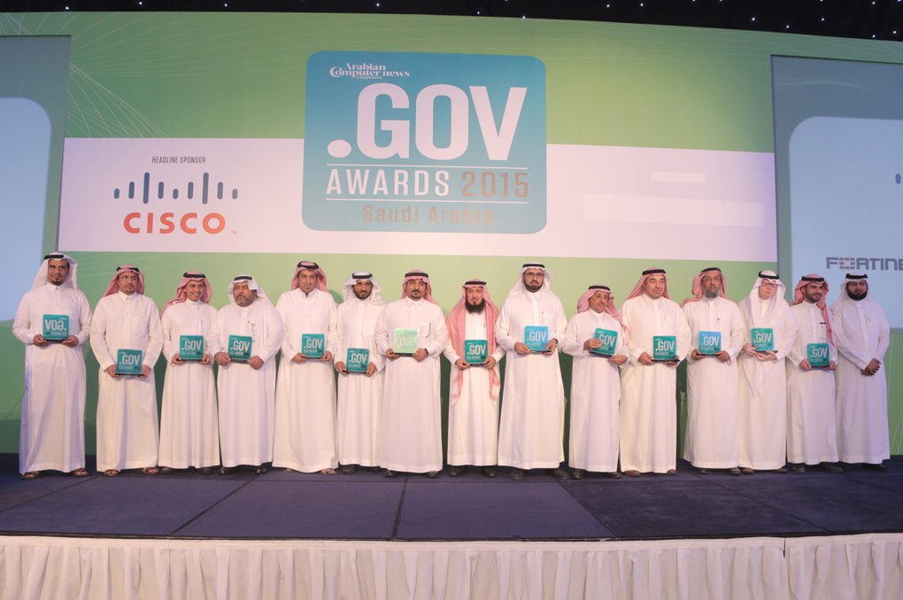 Winners in pics: .GOV Awards, Saudi Arabia