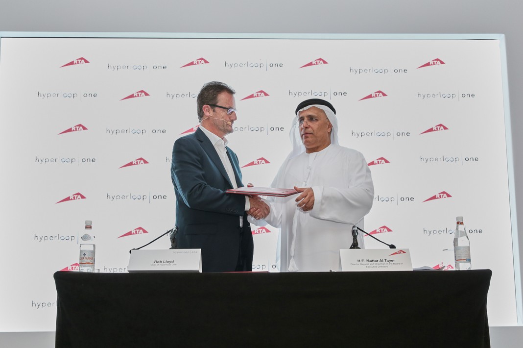 RTA, Hyperloop One sign agreement to start connecting the emirates