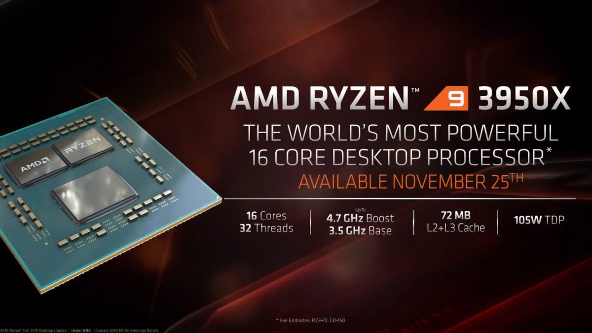 AMD's Ryzen 9 3950X is the World's Most Powerful 16-core Consumer Desktop  Processor - Edge Middle East