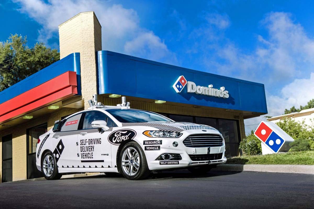 Domino’s to test self-driving pizza delivery cars