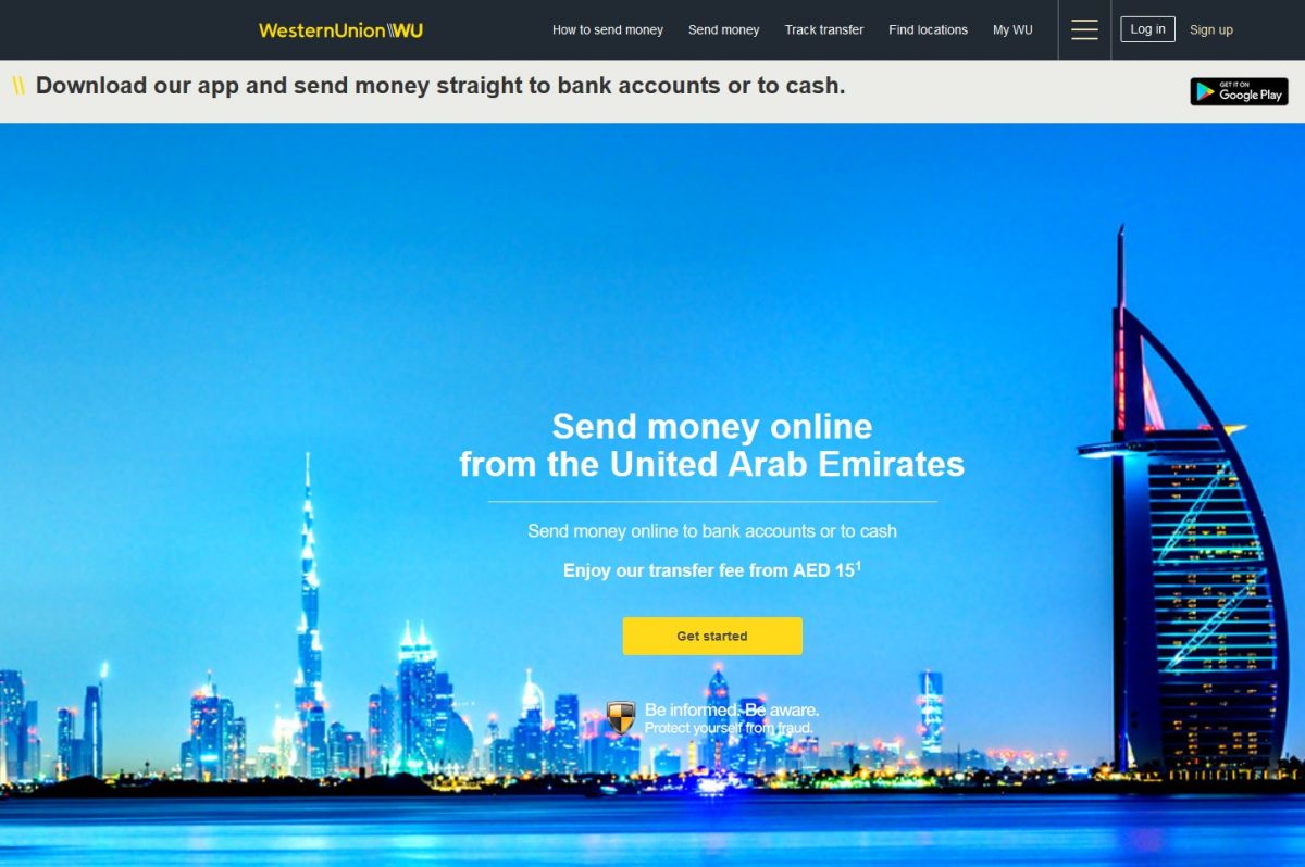 Western Union goes digital in the UAE