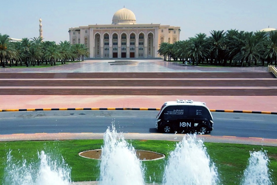 ION completes driverless vehicle tests at Sharjah University City