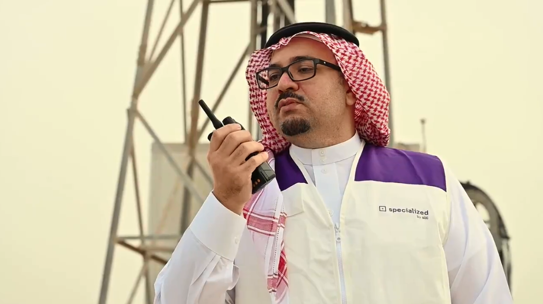 Specialized by stc to use Hytera equipment for communication during 1442 Hajj