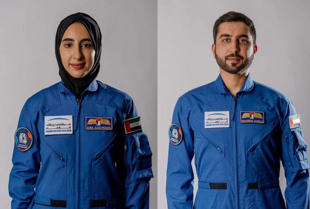 UAE names two new Emirati astronauts, including the first female