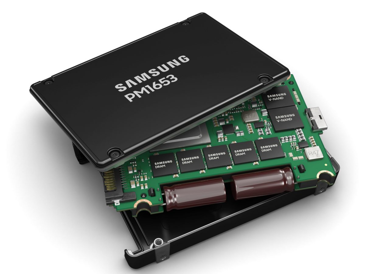 Samsung unveils SAS enterprise SSD server with double the speed and more memory