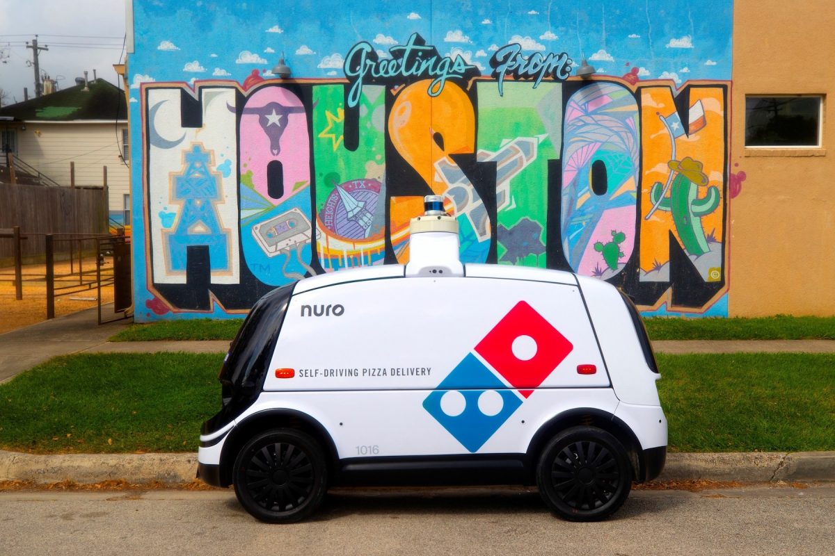 Ordering a pizza in Houston? Get ready for a robot to deliver it