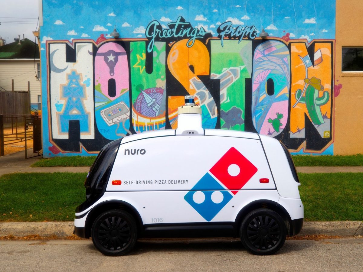 Ordering a pizza in Houston? Get ready for a robot to deliver it