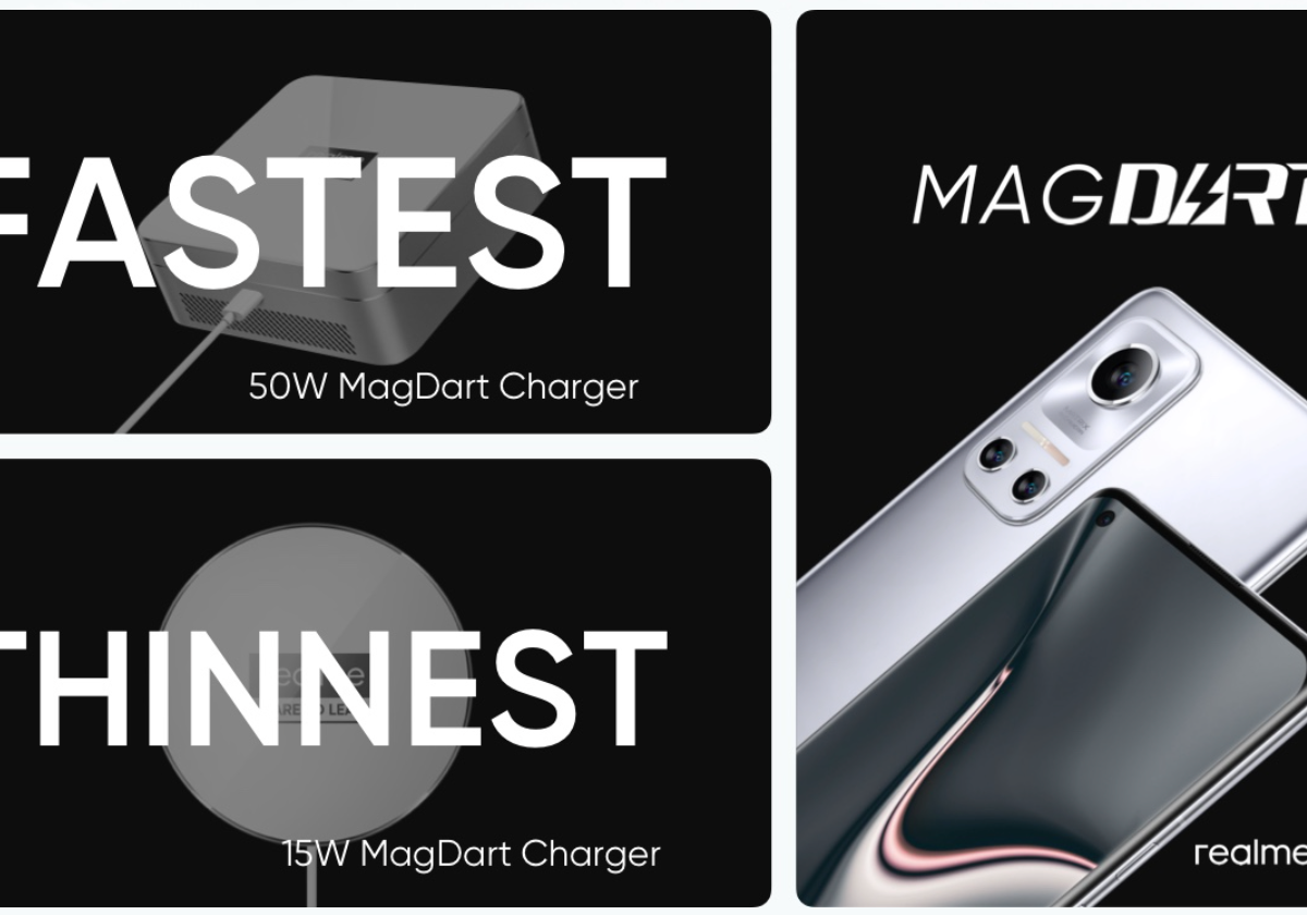 realme launches world’s fastest and thinnest magnetic wireless chargers