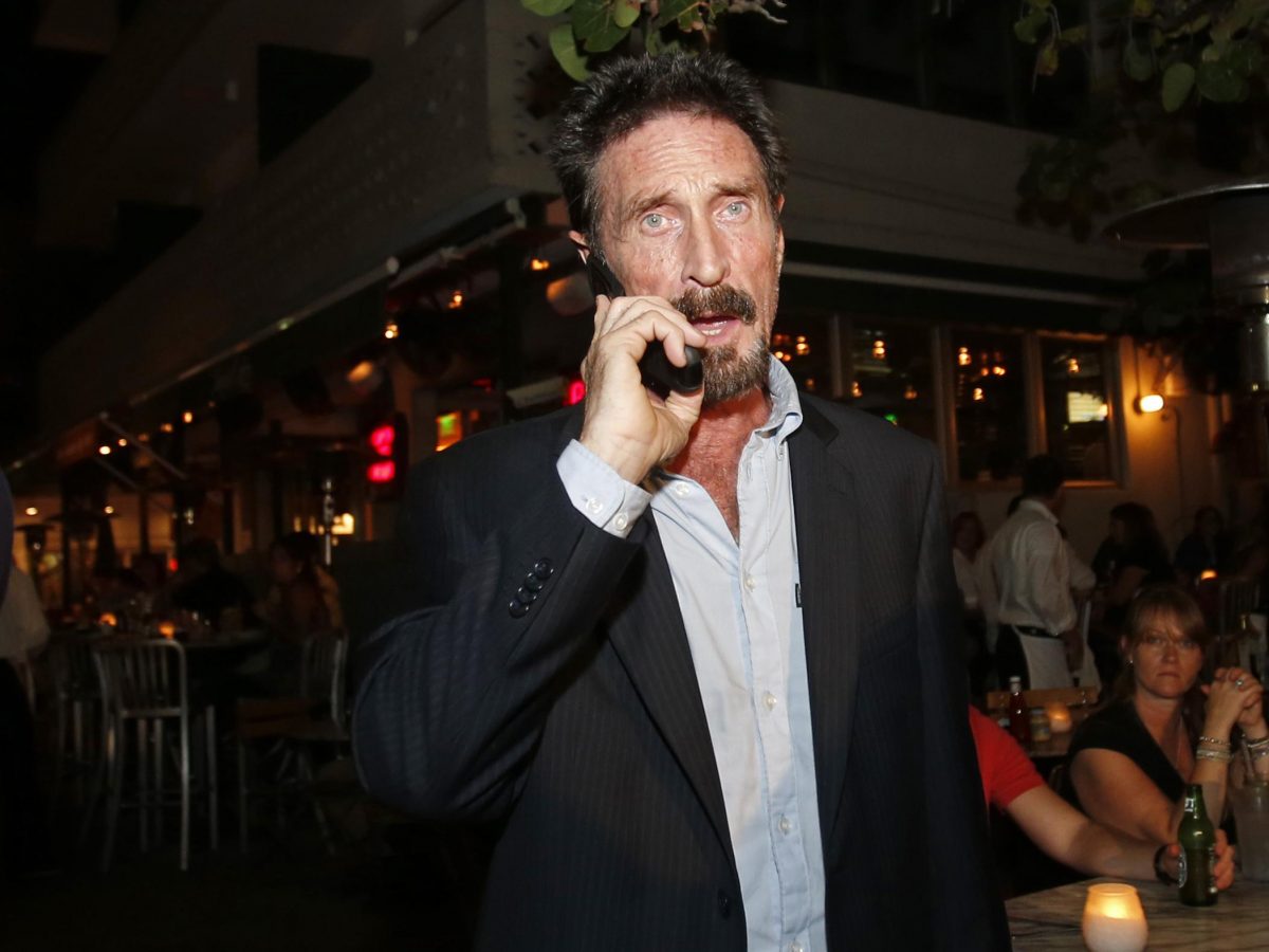 Antivirus pioneer John McAfee found dead in Spanish prison