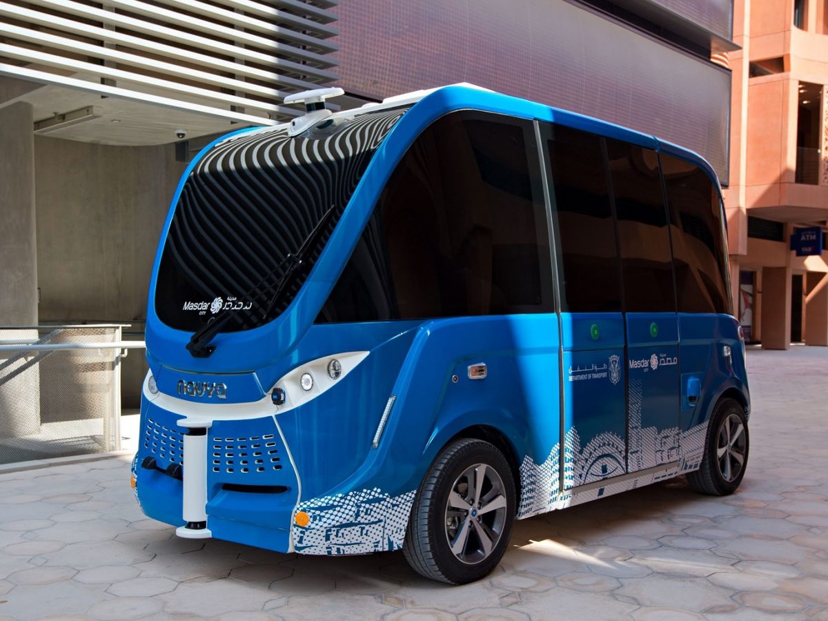 Masdar unveils new self-driving shuttle