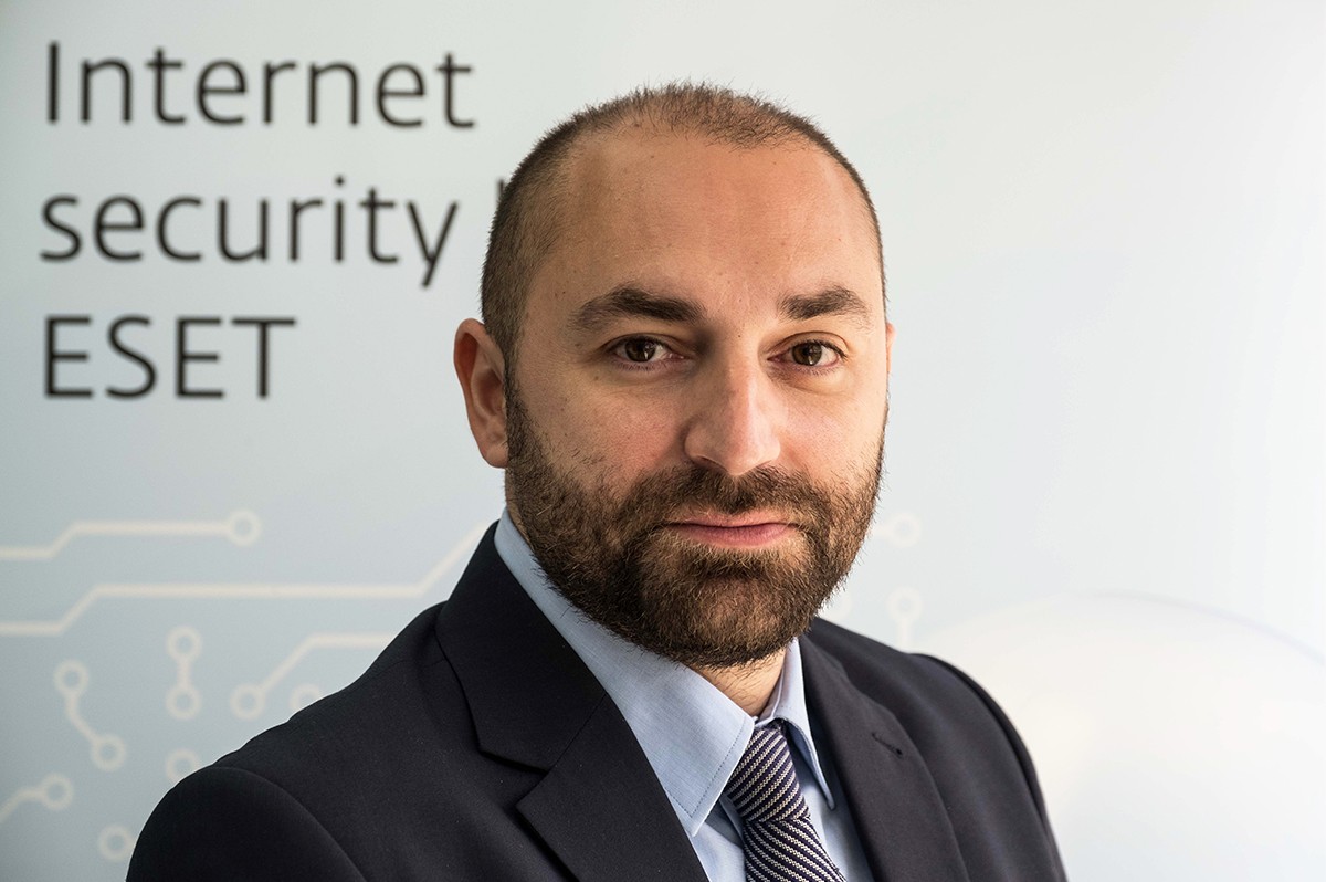 Dimitris Raekos, General Manager at ESET Middle East, discusses company's participation at GITEX 2019