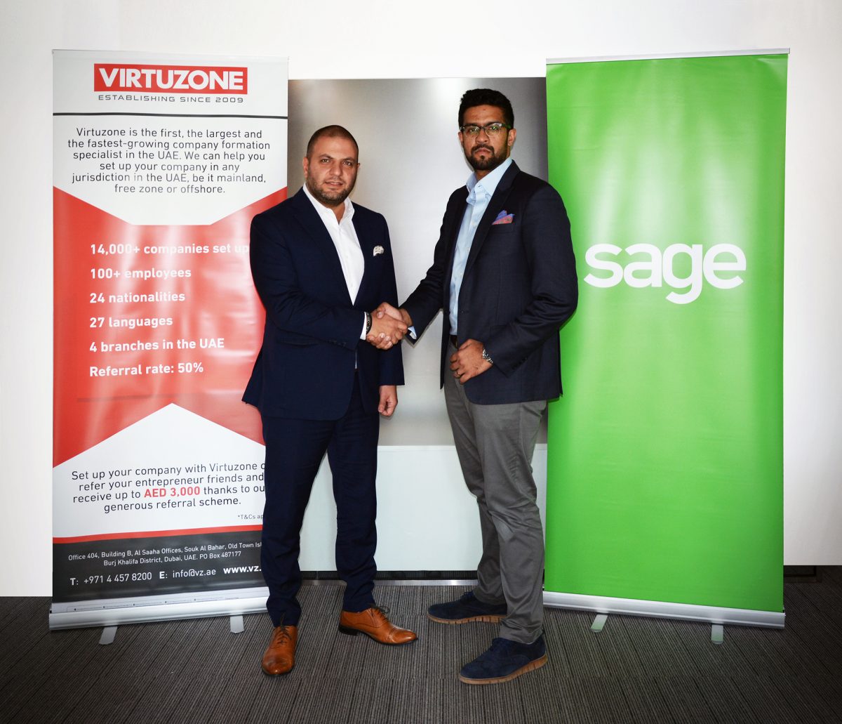 Sage partners with Virtuzone to offer accounting software to UAE start-ups