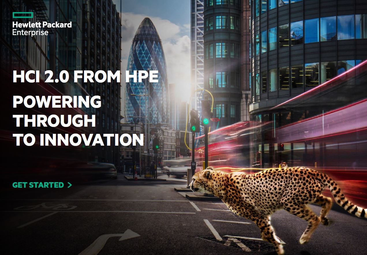 HCI 2.0 from HPE: Powering through to innovation