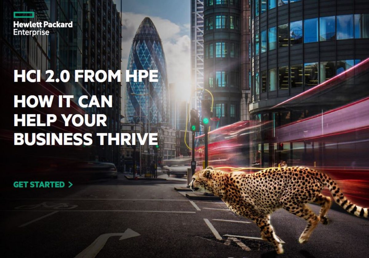 HCI 2.0 from HPE: How it can help your business thrive