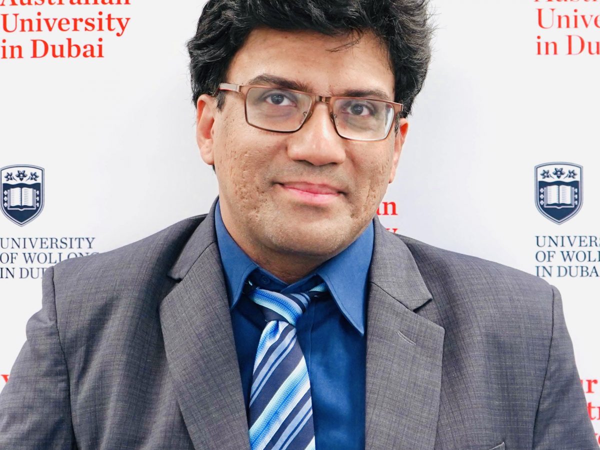 Dr. Prithvi Bhattacharya, Assistant Professor in Business Analytics at University of Wollongong in Dubai