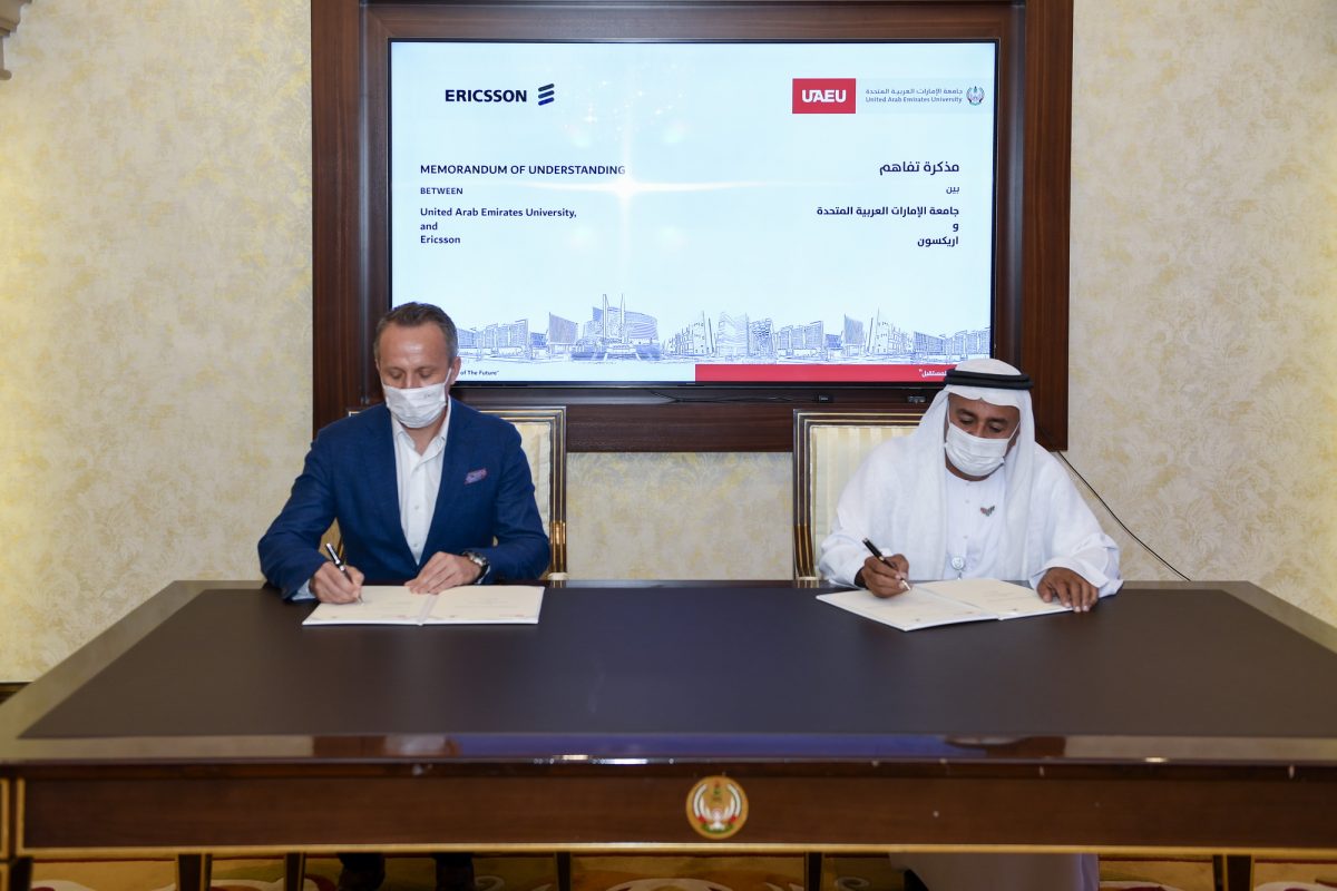 UAEU and Ericsson sign MoU to collaborate on smart communications use cases with a focus on autonomous driving within Dubai at GITEX Global 2021