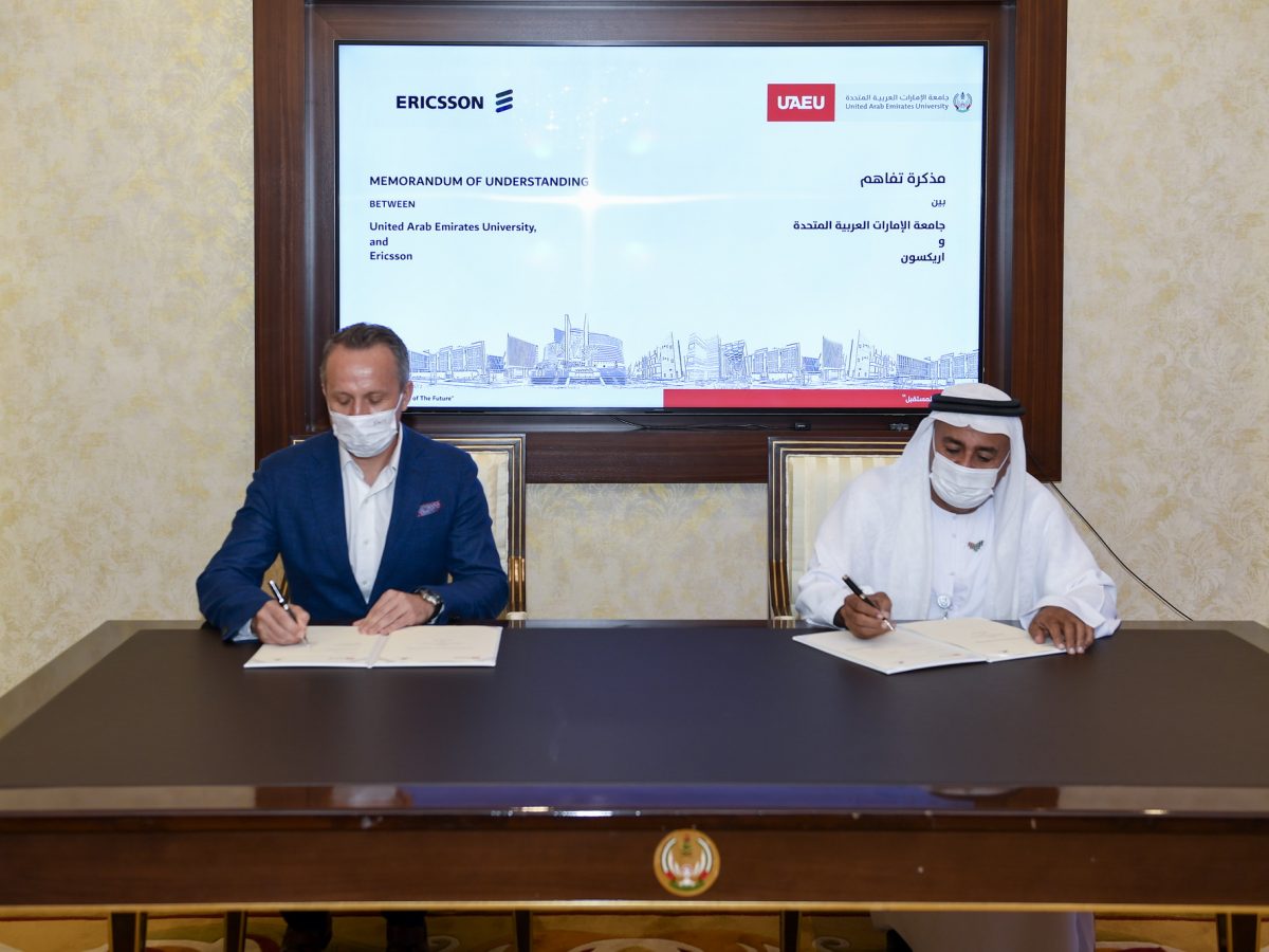 UAEU and Ericsson sign MoU to collaborate on smart communications use cases with a focus on autonomous driving within Dubai at GITEX Global 2021