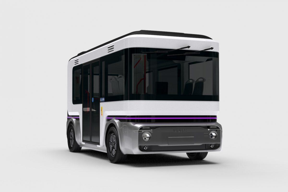 self-driving bus