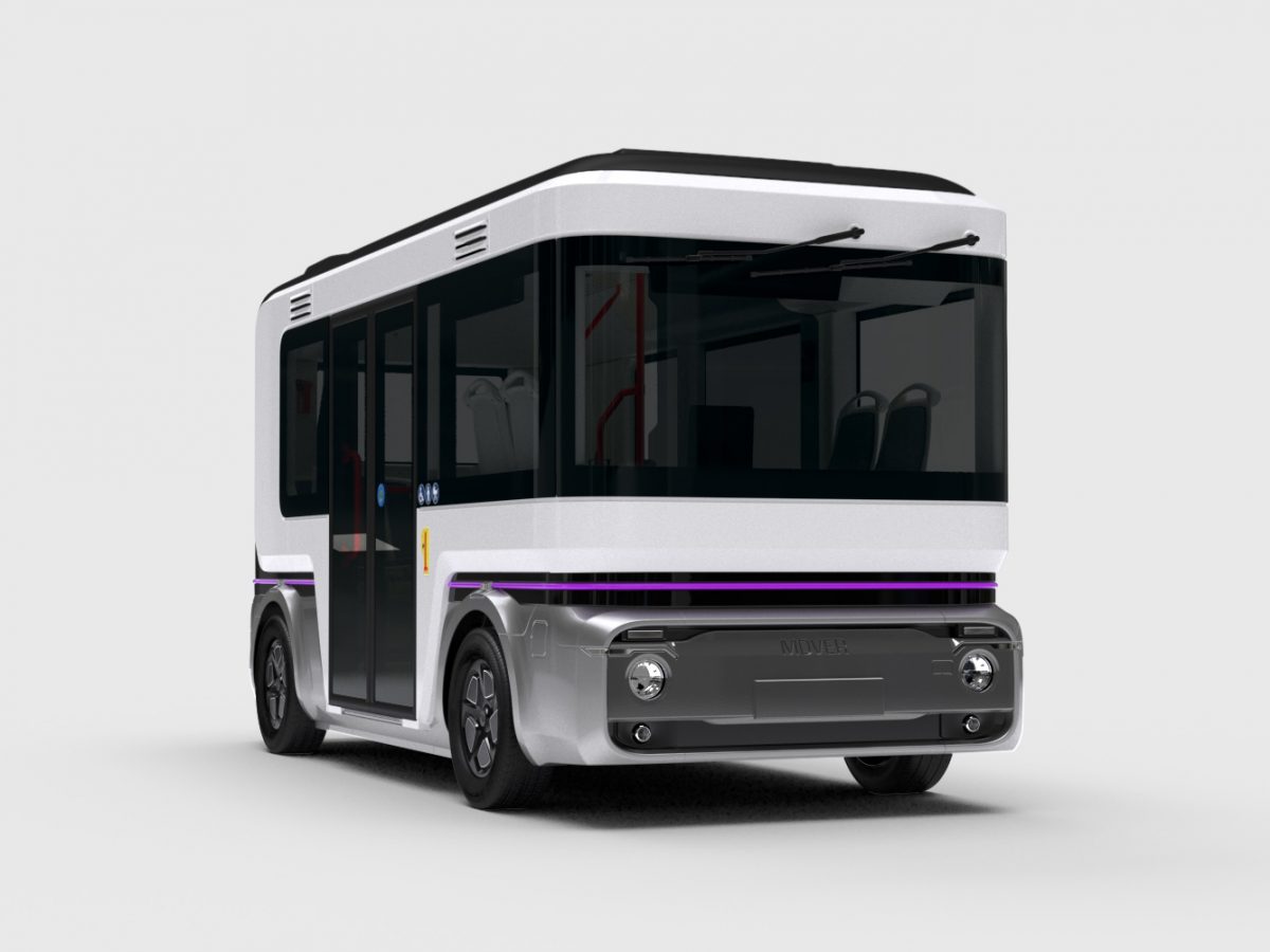 self-driving bus