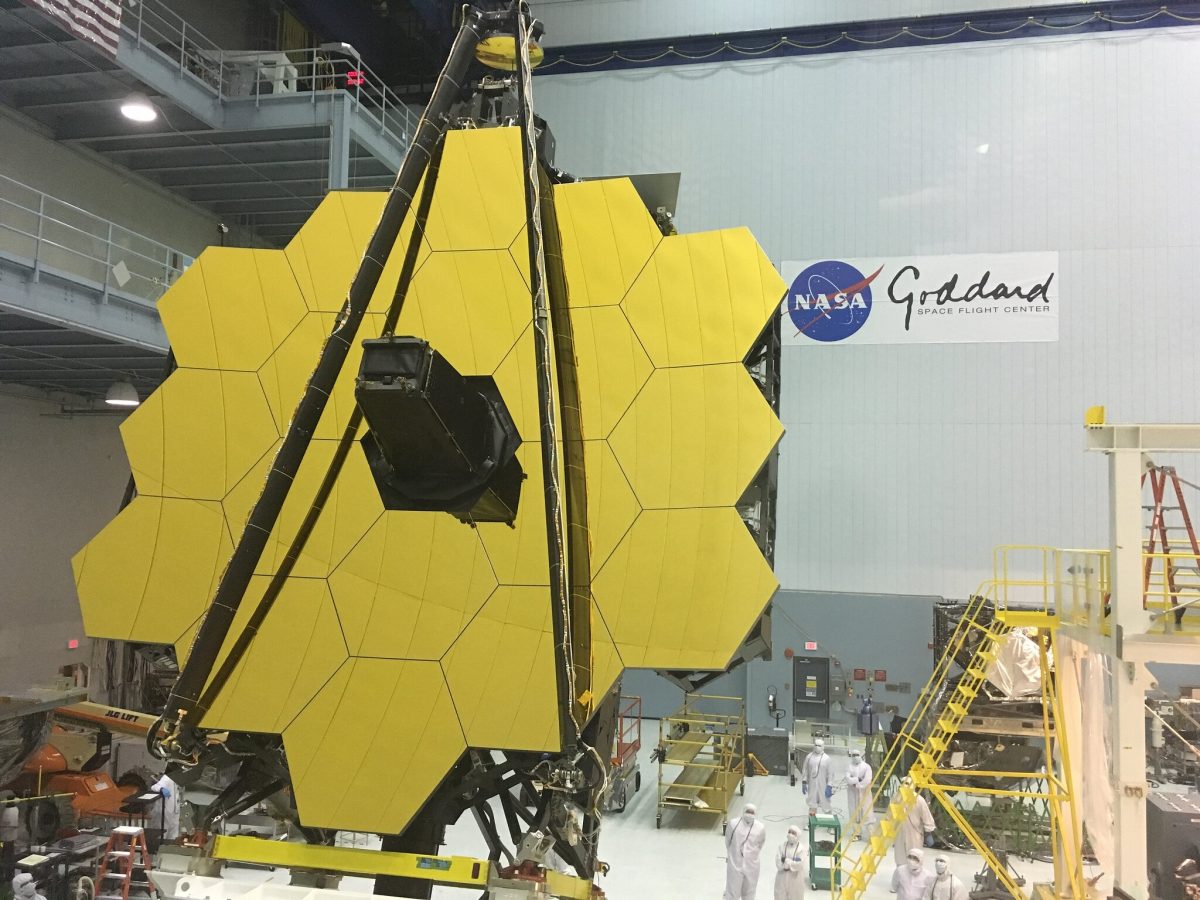 NASA James Webb telescope sunshield