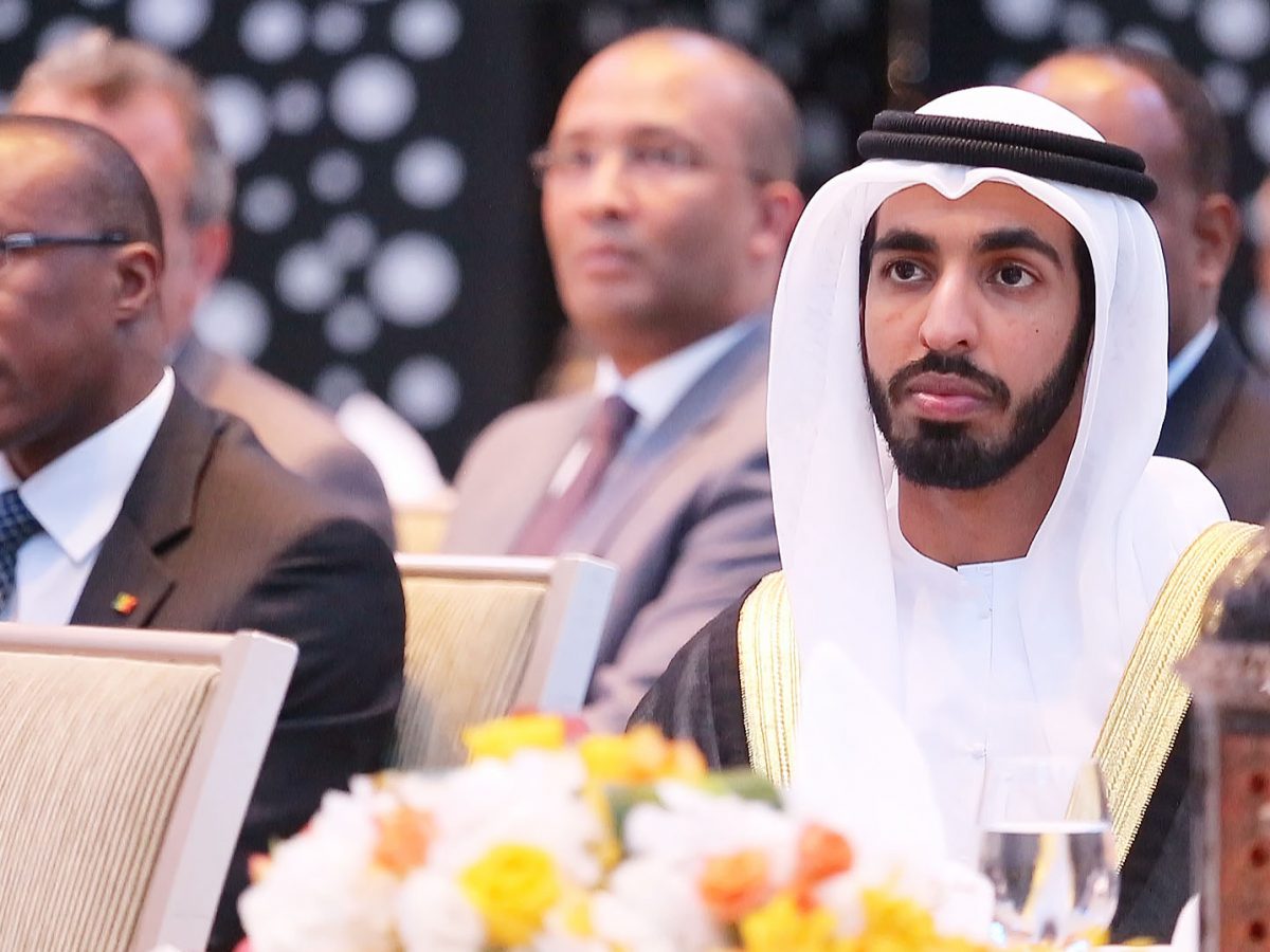 UAE minister Sheikh Shakbout Emirates 7 clean energy fund