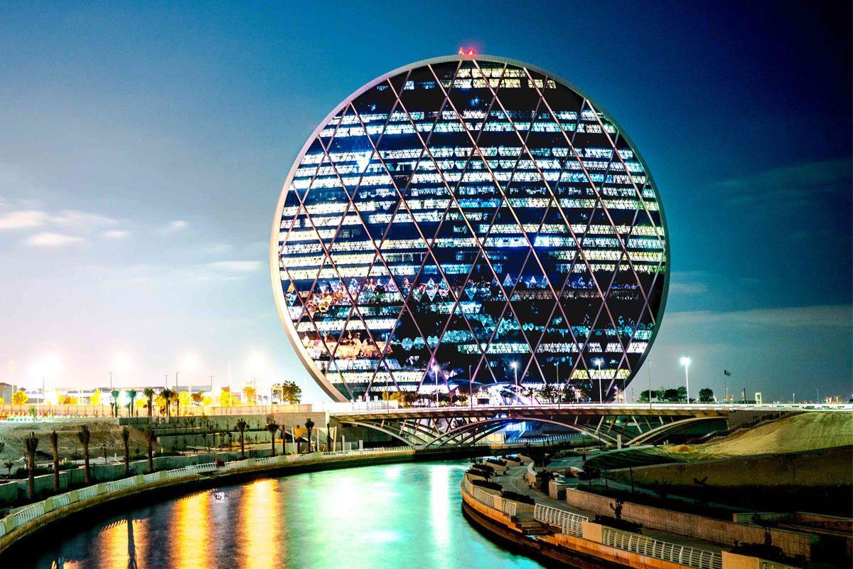 Aldar Properties sustainable city Abu Dhabi