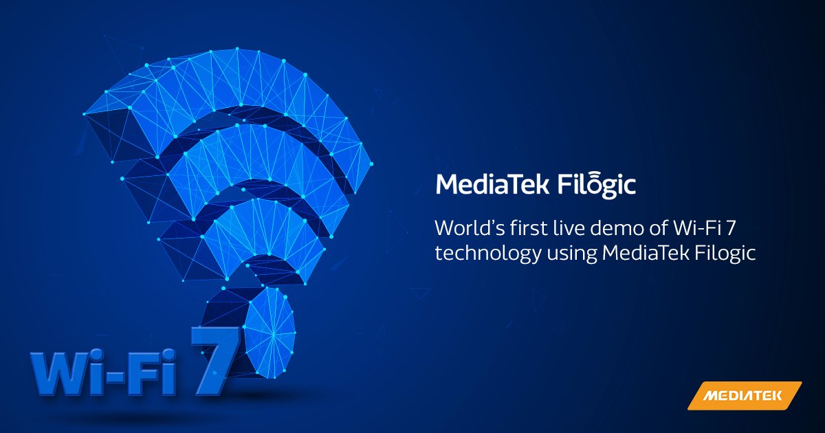 MediaTek live demo WiFi 7