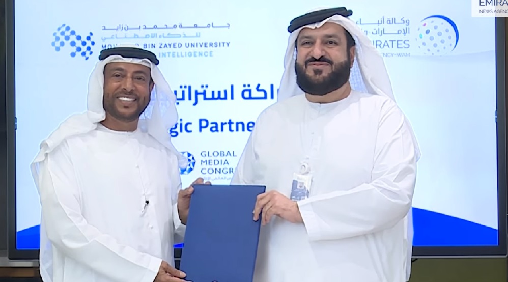 UAE WAM News agency partners with AI university