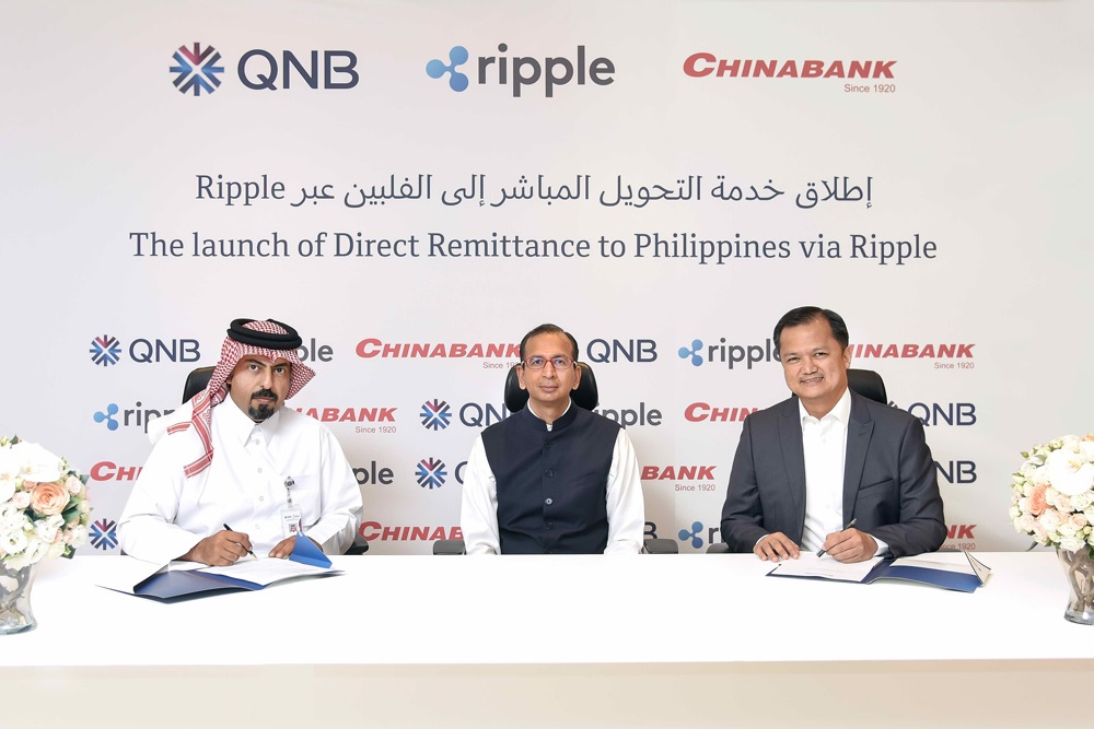 Blockchain RippleNet to power remittance service between Qatar and Philippines