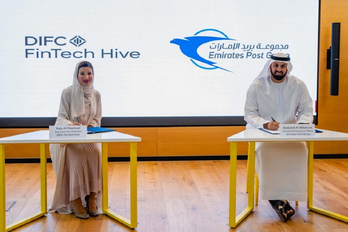 Emirates Post Group named 'Logistics Partner' of FinTech Hive 22