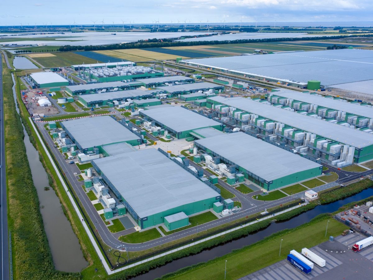 Microsoft data centre in Netherlands