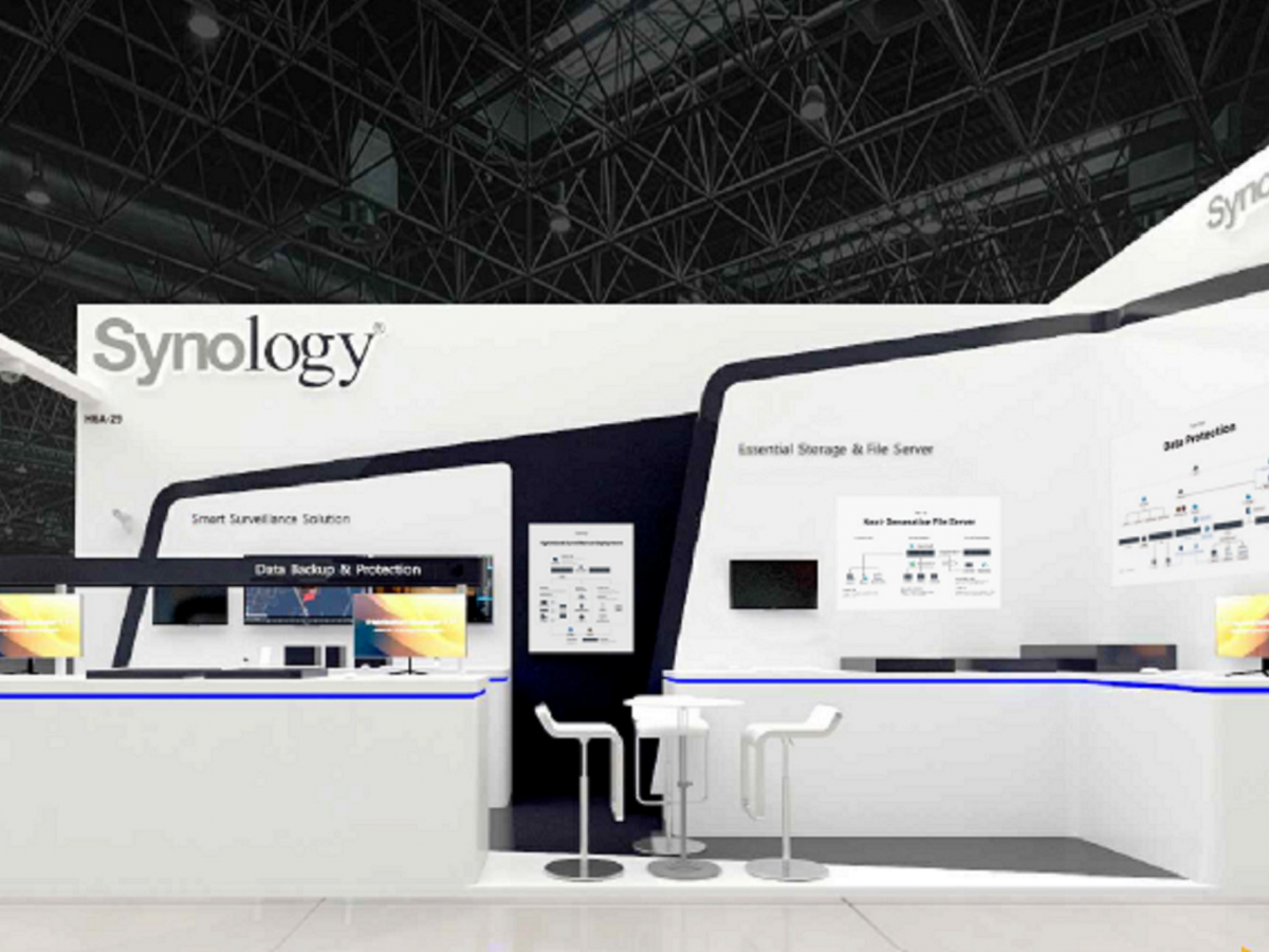 Synology stand at GITEX