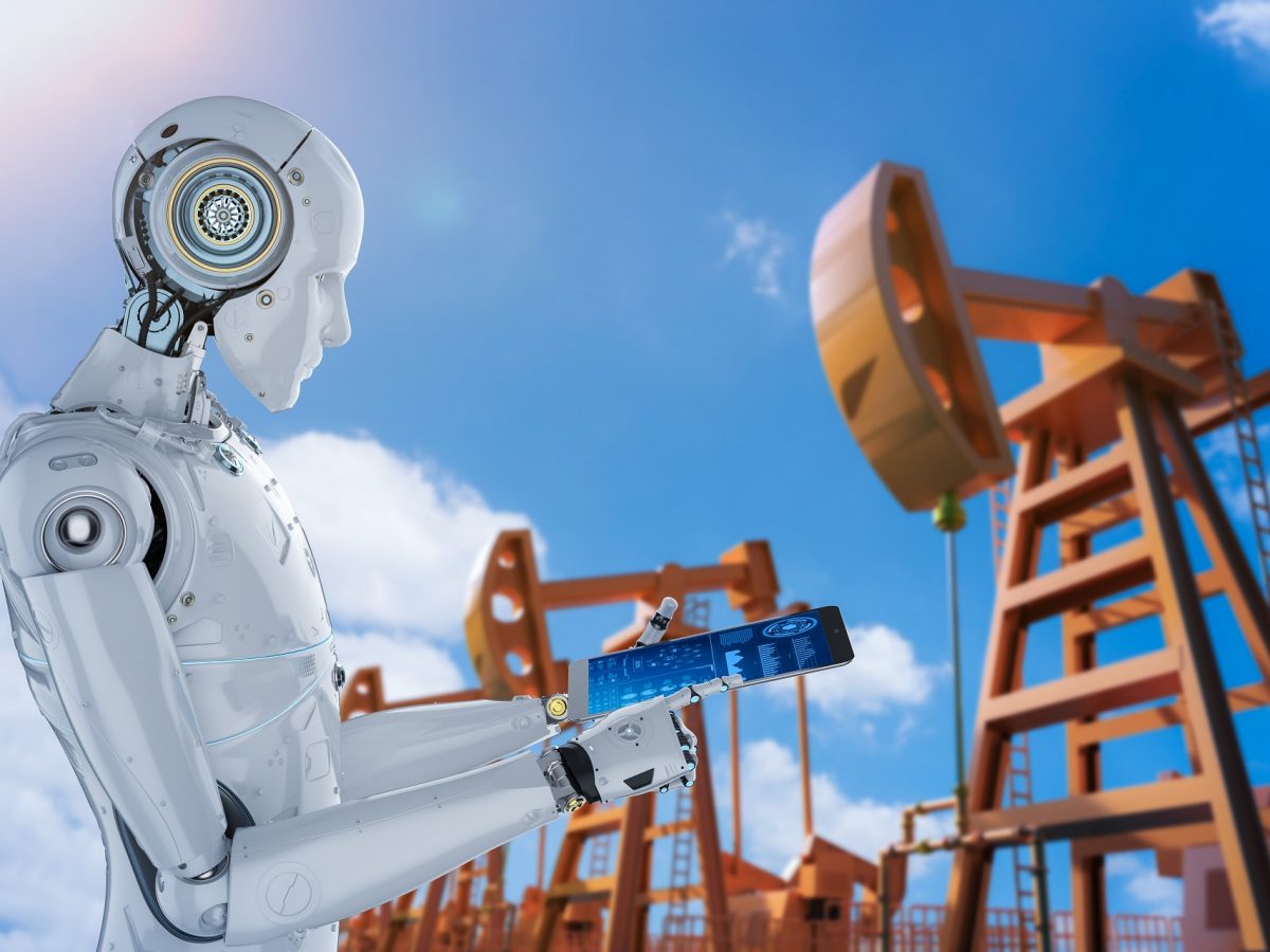 robot in oil and gas sector