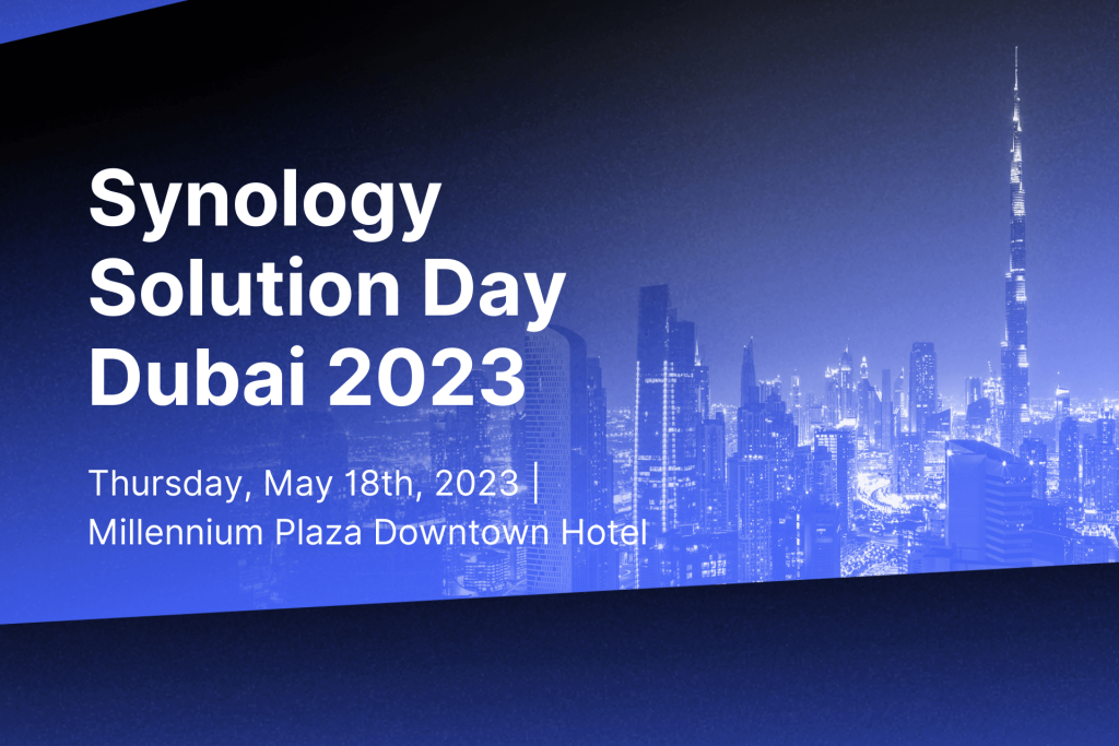 Synology Solution Day Dubai 2023