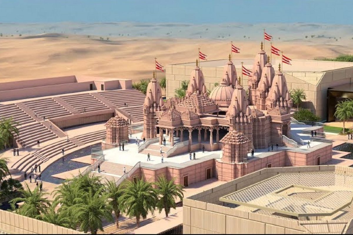 hindu temple in abu dhabi