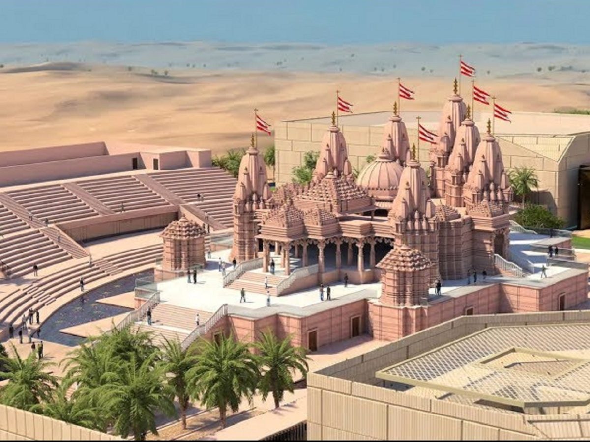 hindu temple in abu dhabi